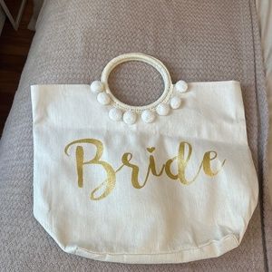 Bride beach bag